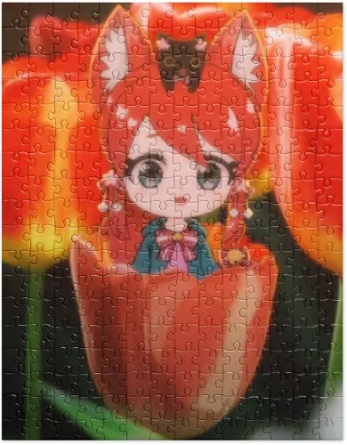 Mim in a Tulip Jigsaw Puzzle (252 pieces)