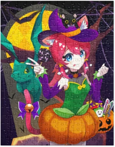 Witch Mim Jigsaw Puzzle (252 pieces)