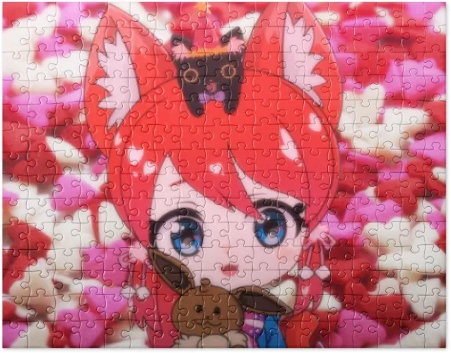 Mim & Eevee B day party Jigsaw Puzzle (252 pieces)