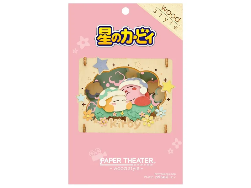 Kirby Taking a Nap | Japanese Paper Theater Craft Kit