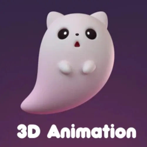 3D animated Ghosty Mim starting soon screen