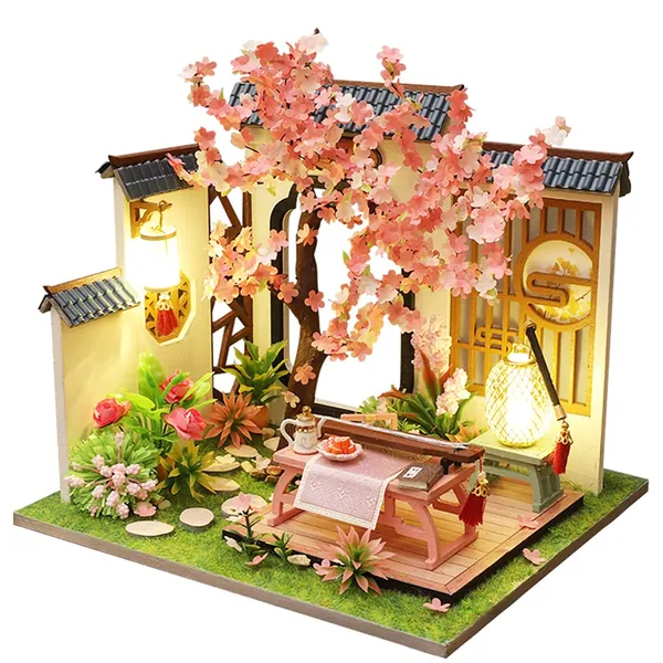 DIY sakura picnic