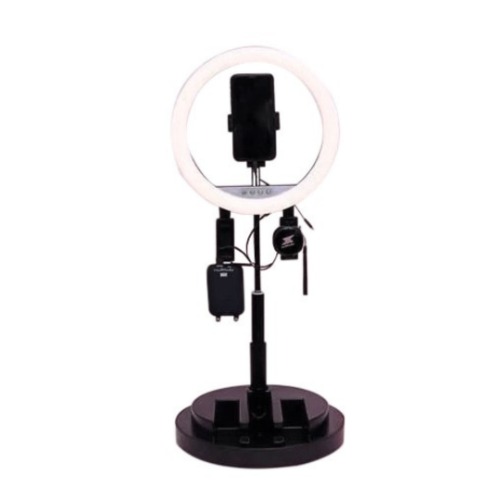 Self-Powered Portable Ring Light Set for Creators - Ink Black