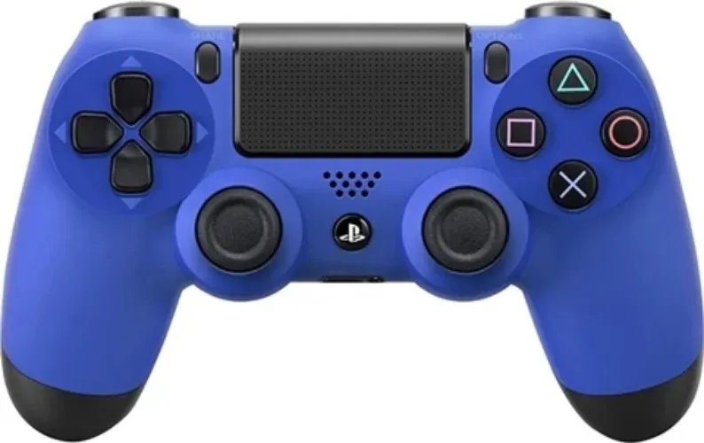 PS4 Official Dual Shock 4 Blue Controller (V2) - CeX