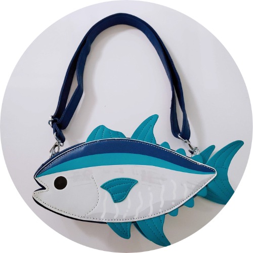 Fish Crossbody Bags - Bluefin Tuna