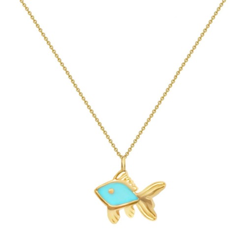 Forever Playful - Fish Charm Necklace | Default Title