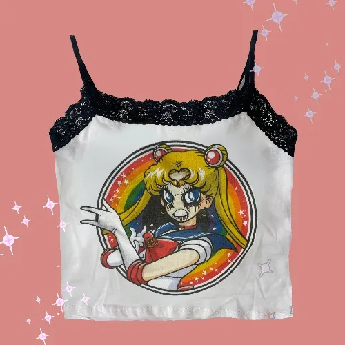 SAILOR MOON LACE TANK