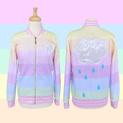 Rainbow Skies Ita Jacket | S / Yes (+$5)