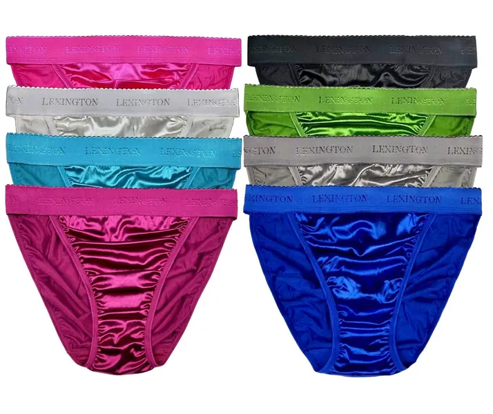 Rio Second Skin Satin Panties | Wide Signature Waistband | 8-Pack