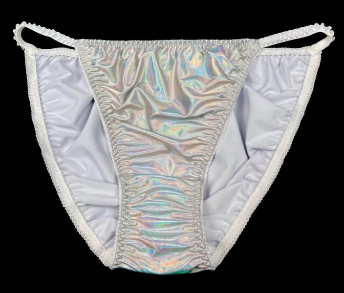 Shiny Holographic String Bikini Panty
