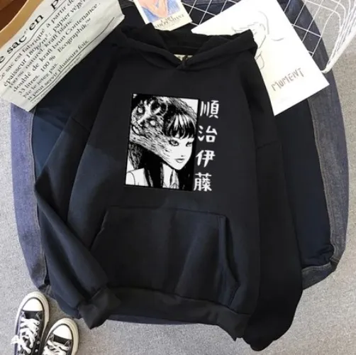 Hoodie Sweatshirt Girl Uzumaki Junji Ito