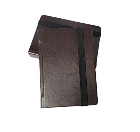 Keyman Thema Design Studio Indiana Jones Grail Diary - Handmade Blank Starter Kit For Making Replica Of Movie Prop - For Indiana Jones Fans 6.25 x 4.5 x 1.25 Inch Mahogany Brown