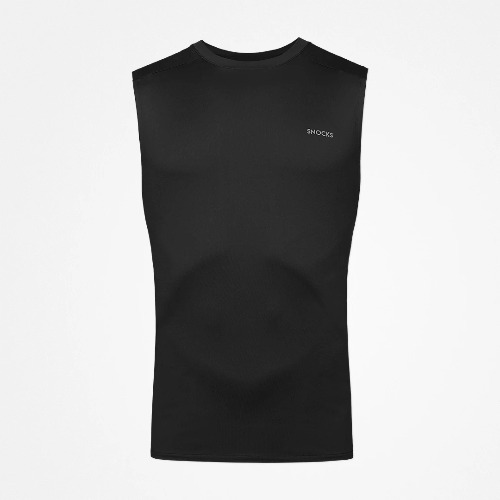 Tank Top Mesh Herren | Schwarz - S / 1 Stück