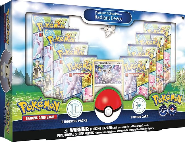 Pokemon TCG: Pokemon GO Premium Collection - Radiant Eevee … - Single