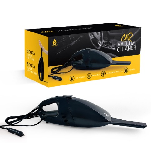 Car Vacuum Cleaner - Black