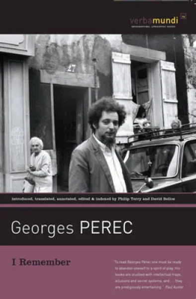 I Remember - Paperback By Georges Perec - GOOD