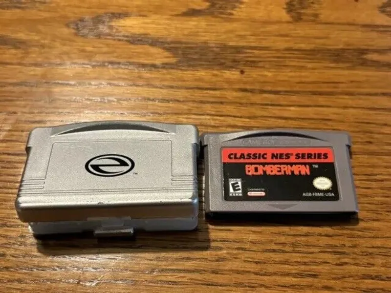 Bomberman Classic NES Series (Game Boy Advance, 2004) GBA Authentic Tested
