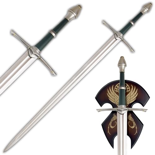 United Cutlery Lord of The Rings Sword of Strider | Officially Licensed Replica & Collectible | 47" Overall Length | 36" Stainless Steel Blade
