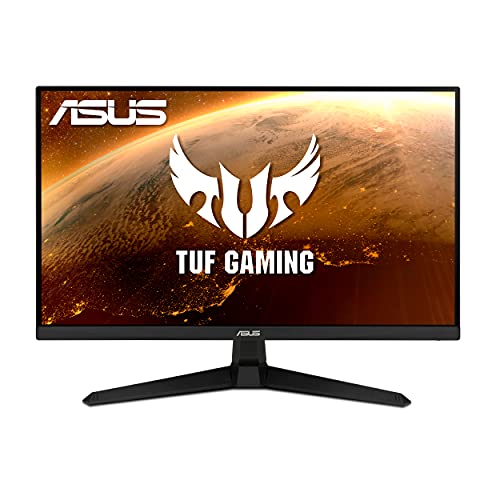 ASUS TUF Gaming 27” 1080P Gaming Monitor (VG277Q1A) - Full HD, 165Hz (Supports 144Hz), 1ms, Extreme Low Motion Blur, FreeSync Premium, Shadow Boost, Eye Care, HDMI, DisplayPort, Tilt Adjustable - 27" FHD 1ms 165Hz FreeSync Premium