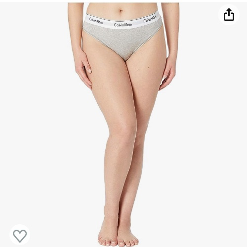 Calvin Klein Women’s Modern Cotton Stretch Thong 