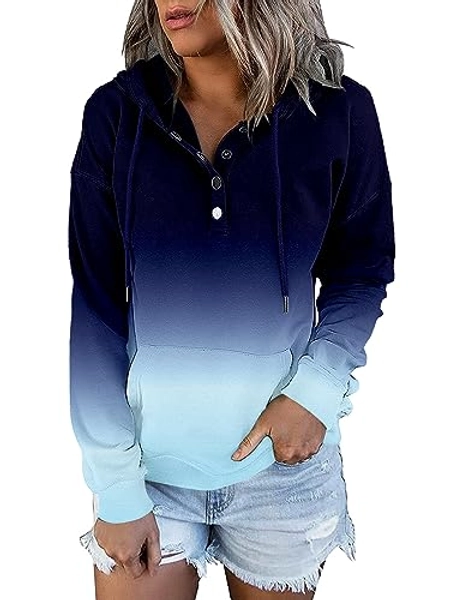 ROSELINLIN Womens Hoodies Sweatshirts with Kangaroo Pockets
