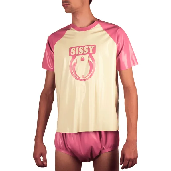 Sissy Latex Shirt - KinkyDiapers