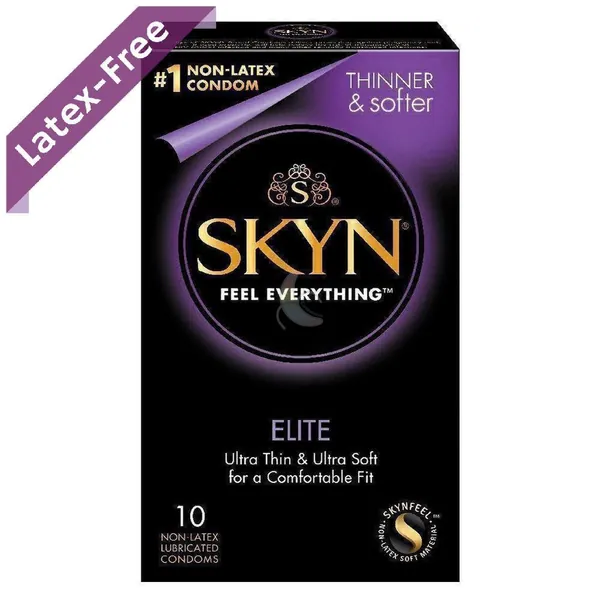 LifeStyles SKYN Elite Condoms (Latex-Free) - 10-Pack