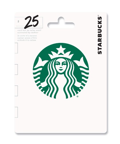 Starbucks Gift Card - 25 Standard