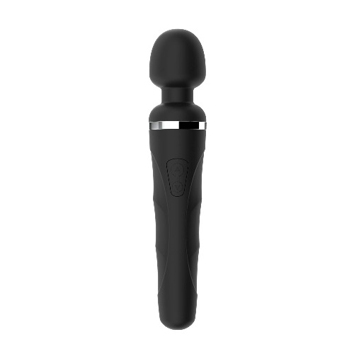 LOVENSE Domi 2 Wand Massager for Women/Men, Classic Vibrator Wand, Powerful & Quiet Stimulator with Dual Rotating Head, Bluetooth Phone App Control, Customizable Vibrations & Partner Play