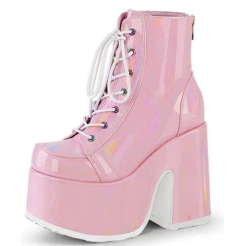 Ultra Baddie Booties - Pink / 9.5