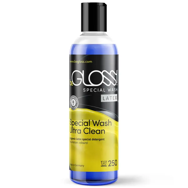beGLOSS Special Wash Latex 250 ml Gentle Cleaning Agent for Rubber & Latex Garments