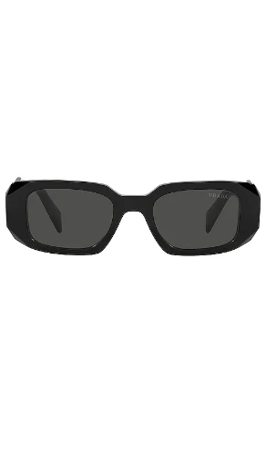 PRADA Sculto Reo Irregular Rounded Sunglasses