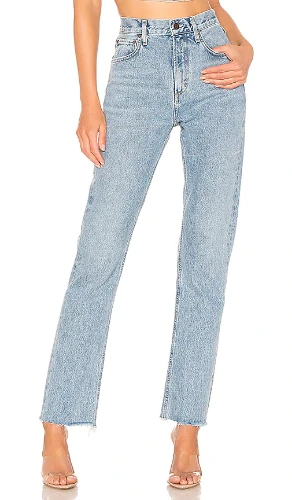 AGOLDE Cherie High Rise Straight Jean