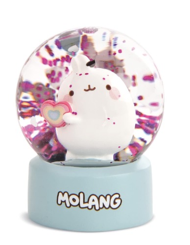 NICI- Globe Scintillant Molang 6 cm, 48233, Rose