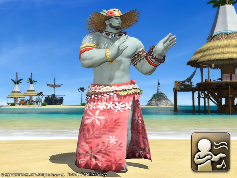 [Emote] Danse des flammes | Boutique en ligne FINAL FANTASY XIV