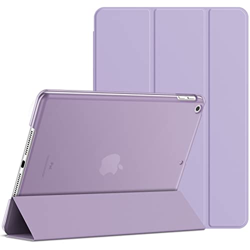 JETech Case for iPad 9/8/7 (10.2-Inch, 2021/2020/2019 Model, 9th/8th/7th Generation), Auto Wake/Sleep (Light Purple) - Light Purple