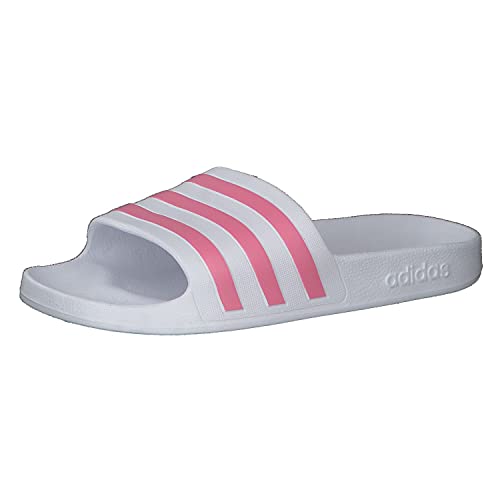 adidas Damen Adilette Aqua Slides Schiebe-Sandalen - 39 EU - Ftwr White Rose Tone Ftwr White
