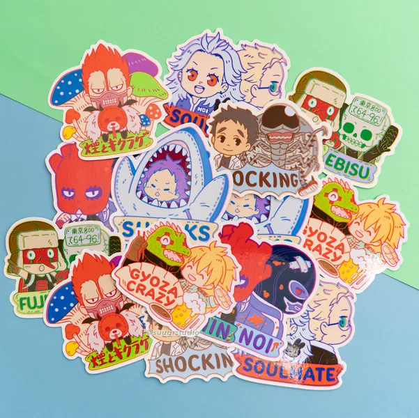 Dorohedoro Die Cut Stickers (Set)