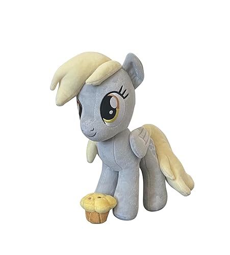 My Little Pony - Derpy Hooves Plush Toy - Officially Licensed Product, Soft and Cuddly Collectible for Fans and Collectors - Ideal Gift for Kids and Adults - Ages 3+
