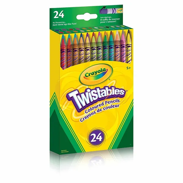 Crayola 24 Twistables Colored Pencils