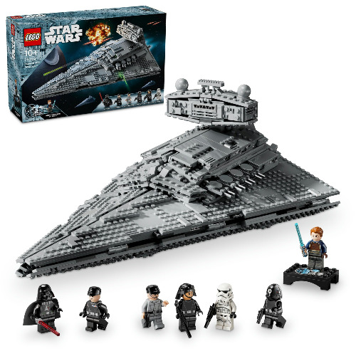 LEGO Star Wars Imperial Star Destroyer Building Toy, Collectible New Hope Kids Toy has a Darth Vader Character Minifigure with a Red Lightsaber, Model Kit for 10 Plus Year Old Boys, Girls & Fans 75394 - スター デストロイヤー $249.18