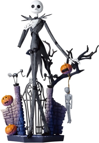 The Nightmare Before Christmas - Jack Skellington - Legacy of Revoltech LR-058 - Glow-in-the-Dark Color ver. (Kaiyodo) - Brand New