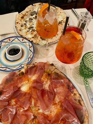 Pizza & Aperol