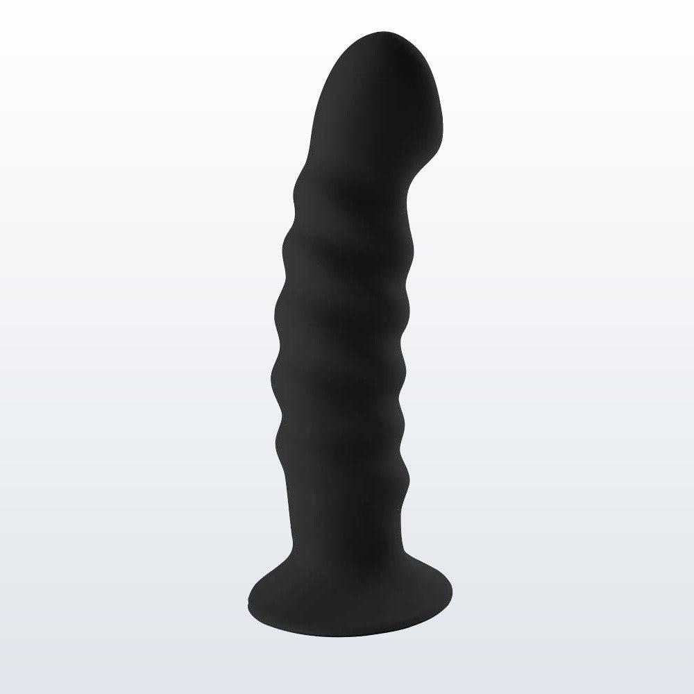 Maia 'Kendall' 8' Silicone Dildo - Black