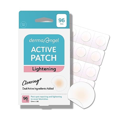 DERMA ANGEL Ultra Invisible Dark Spot Patches for Post Acne Pimple, Acne Spot Treatment - Day and Night Use - UPGRADED (Post Acne - 96 Count - 1 Size) - 1 Count (Pack of 96)