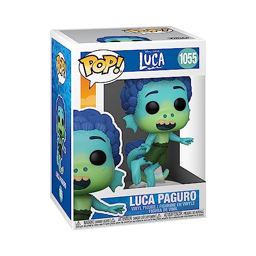 Funko POP Disney: Luca – Luca (Sea Monster) Vinyl Figure, Multicolor, 3.75 inches - 3.75 inches - Luca (Sea Monster)