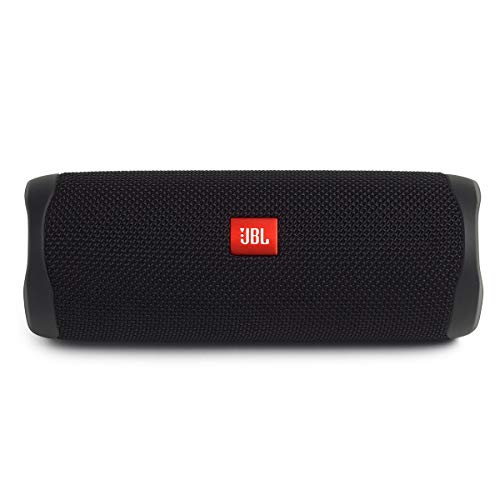 JBL Flip 5 Waterproof Portable Bluetooth Speaker - Black (Renewed) - Black Matte