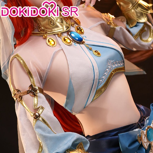 【Sleeve Joint Tops Ver Ready For Ship】【Size S-2XL】DokiDoki-SR Game Genshin Impact Nilou Costume  Sumeru | Sleeve Separate Ver-L-PRESALE