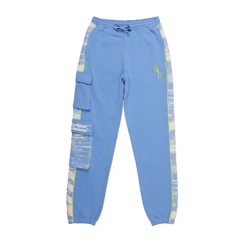 Edgerunner Blue Cargo Sweatpant | M