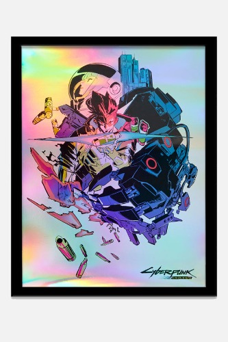 CYBERPUNK EDGERUNNERS DAVID AND LUCY ART PRINT | Default Title